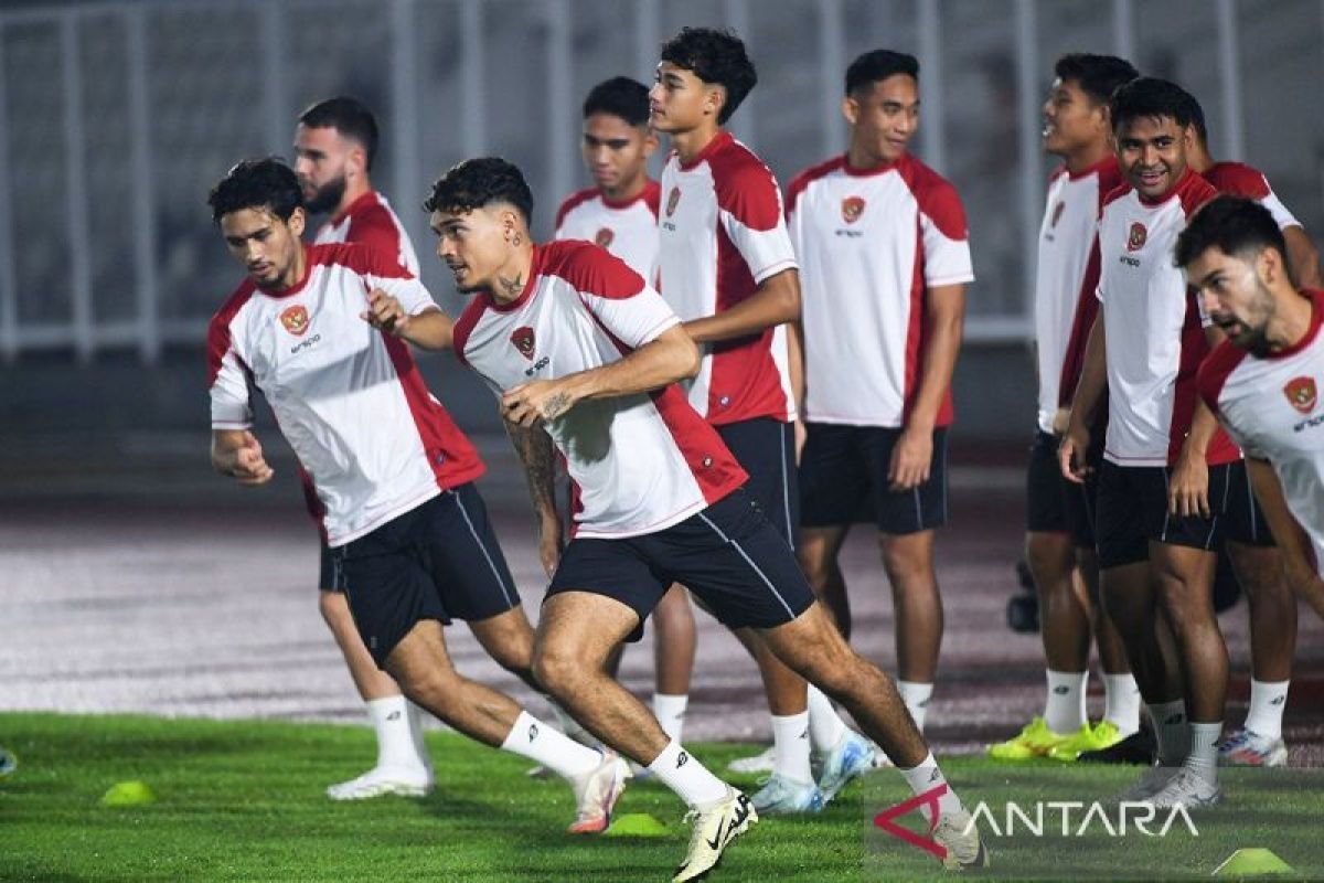 Timnas Indonesia Mulai Persiapan Pertandingan Melawan Australia